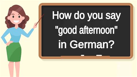 Good afternoon in german - Aug 28, 2023 ... Guten Morgen! This is the most common way to say good morning in German. You can use it casually with your friends or in an official setting, ...